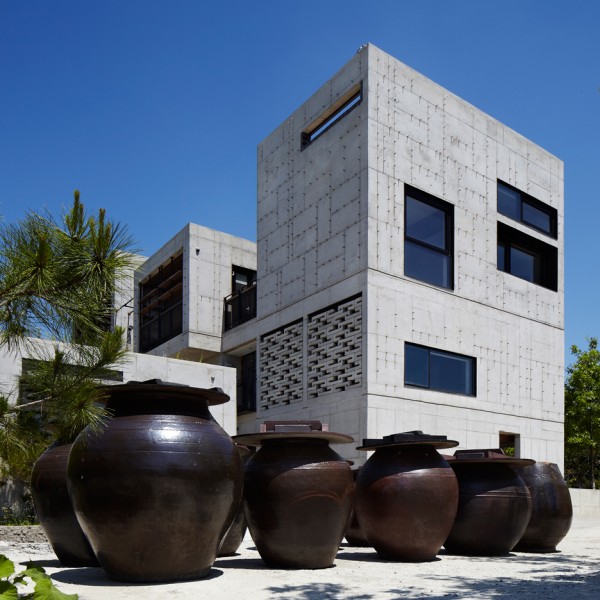The Ground Wall in Gimhae, South Korea by FHHH Friends Architects