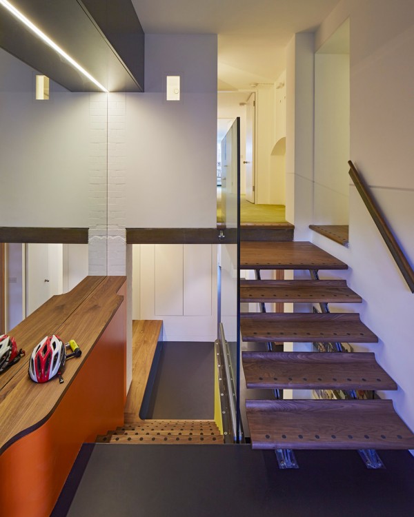 The Lycée by Knox Bhavan Architects, a residential renovation and conversion in London, UK