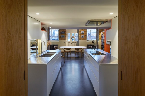 The Lycée by Knox Bhavan Architects, a residential renovation and conversion in London, UK