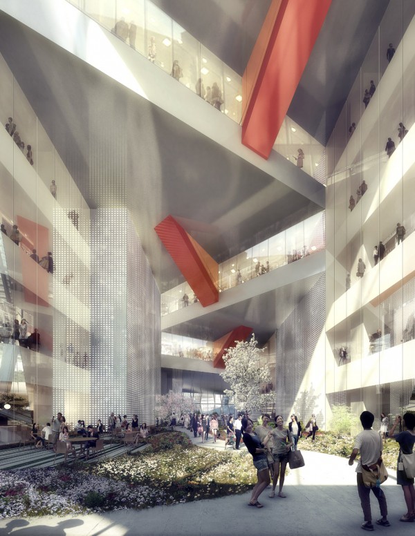 Toronomon Hills Station Tower by OMA
