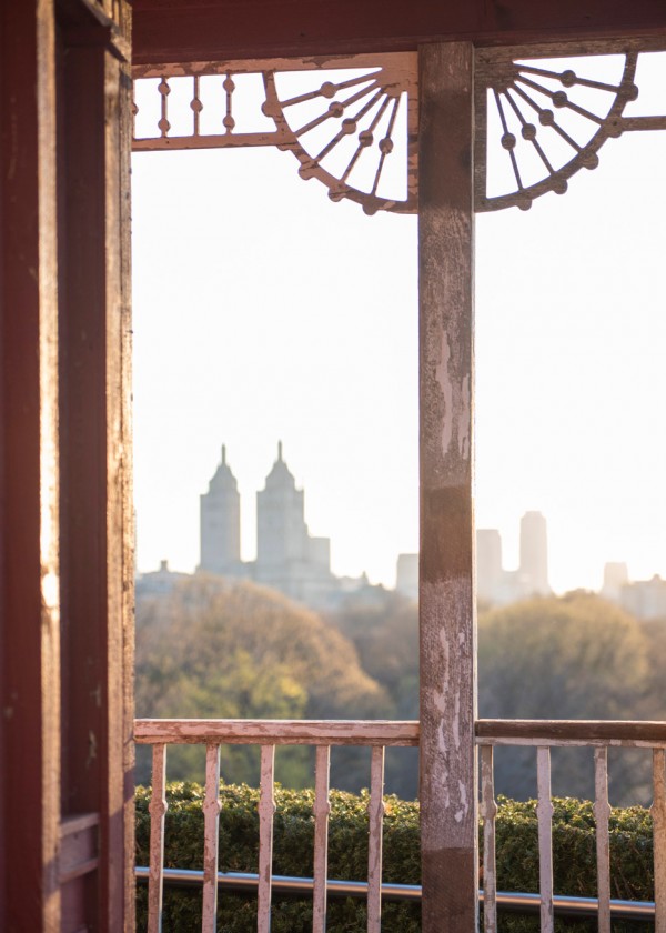 Transitional Object (PsychoBarn) by Cornelia Parker for Metropolitan Museum of Art Met roof garden installation in New York, USA