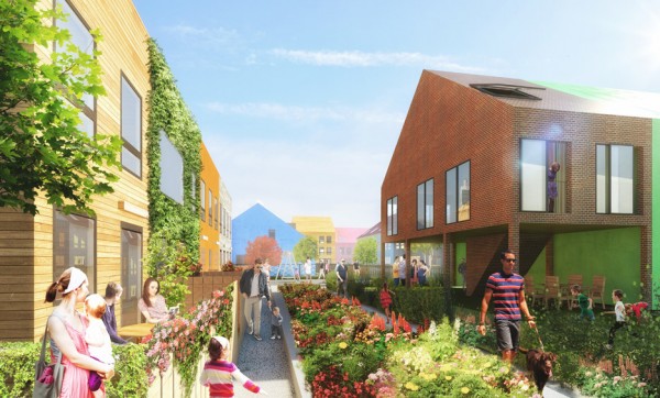 Benjamin Franklin barracks by MVRDV