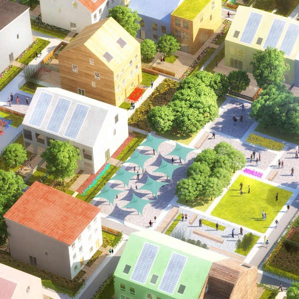 Benjamin Franklin barracks by MVRDV