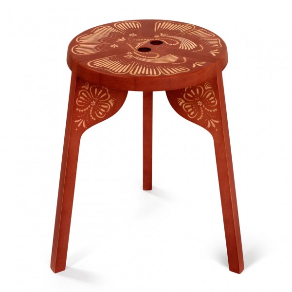 Stool by Wingårdhs for Zanat wood furniture design crafts