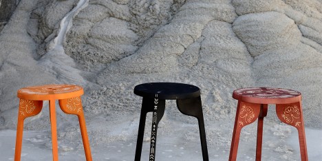 Stool by Wingårdhs for Zanat wood furniture design crafts