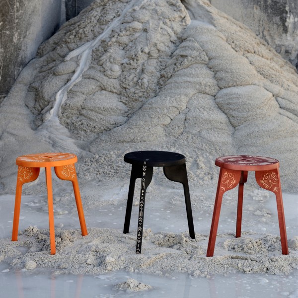 Stool by Wingårdhs for Zanat wood furniture design crafts