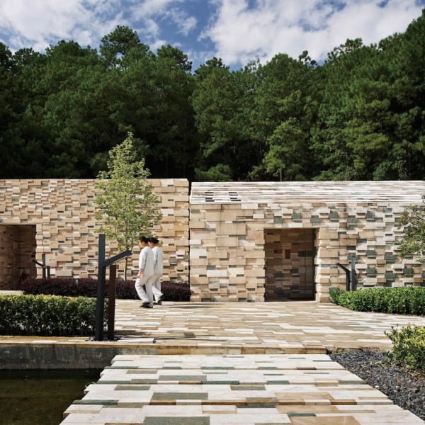 Yunfeng Spa Resort by Kengo Kuma Architects in Yunnan Province China