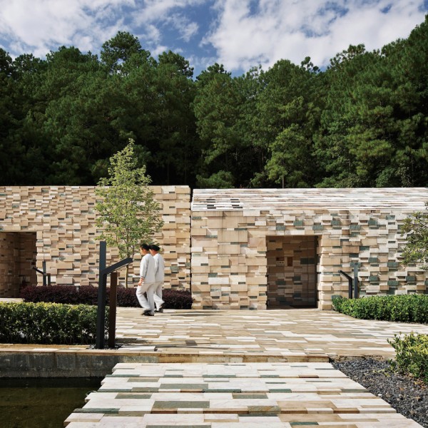 Yunfeng Spa Resort by Kengo Kuma Architects in Yunnan Province China