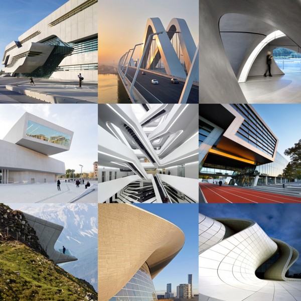 Dezeen's Pinterest board pays tribute to Zaha Hadid