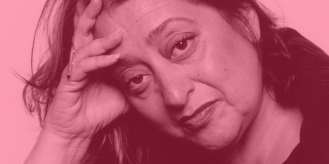 Portrait of Zaha Hadid, 2002, by Valerie Bennett