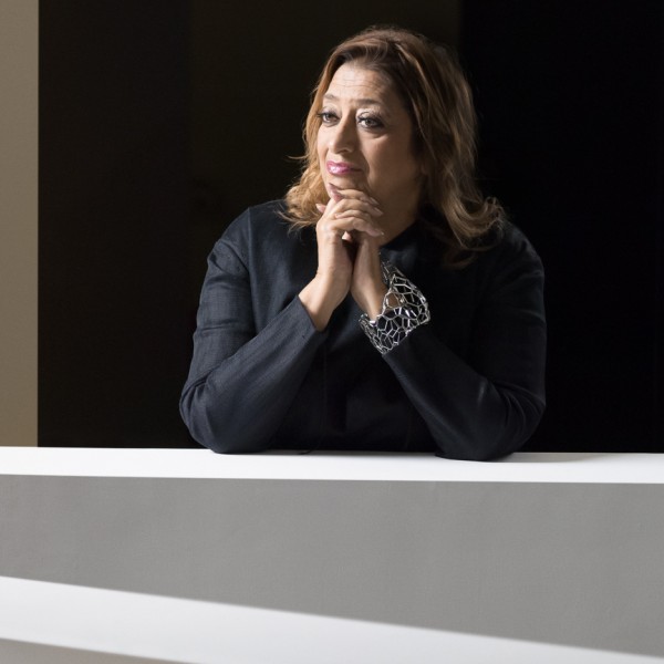 Portrait of Zaha Hadid by Virgile Simon Bertrand