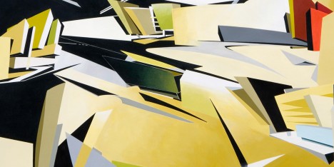 1989 Hafenstrasse Hamburg at the Zaha Hadid retrospective during the Venice Biennale 2016