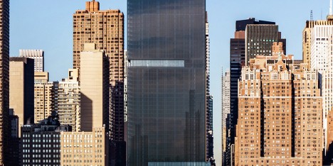 685 First Avenue residential block in New York City, USA by Richard Meier