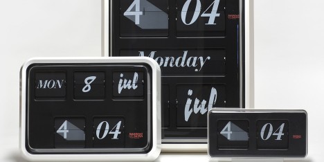 Font Clock by Sebastian Wrong for Established & Sons