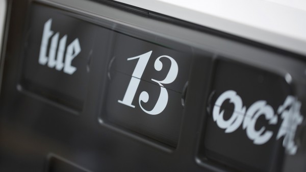 Font Clock by Sebastian Wrong for Established & Sons