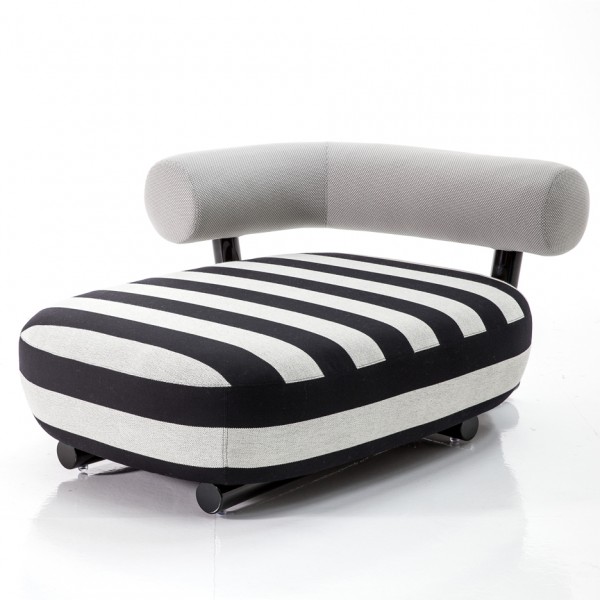 Pipe chaise longue by Sebastian Herkner for Moroso