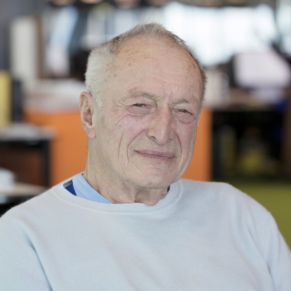 Richard Rogers portrait by Dezeen