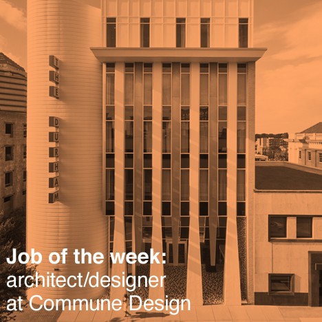 US job of the week: architect/designer at Commune Design