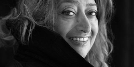 Zaha Hadid portrait by Brigitte Lacombe