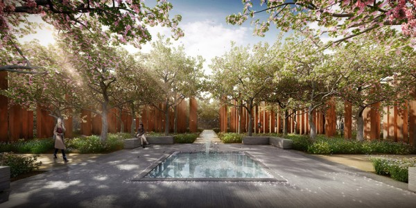 Acacia Remembrance Sanctuary in Sydney by CHROFI and McGregor Coxall uses GPS Tracking to find graves