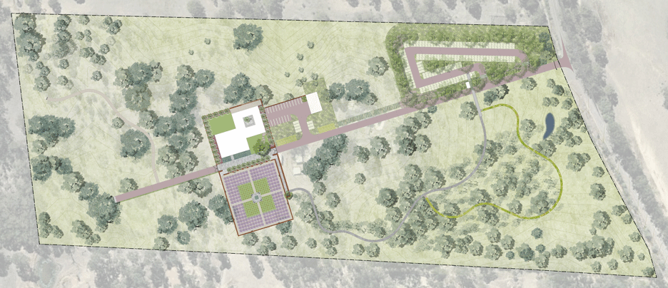 Acacia Remembrance Sanctuary in Sydney by CHROFI and McGregor Coxall uses GPS Tracking to find graves