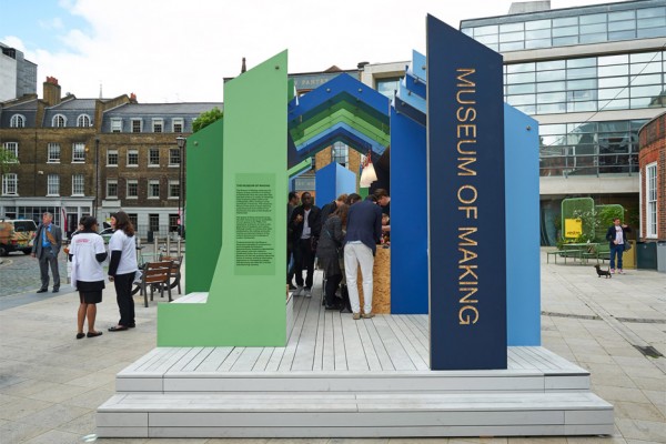 Architecture at Clerkenwell Design Week 2016: Museum of Making pavilion by White Arkitekten