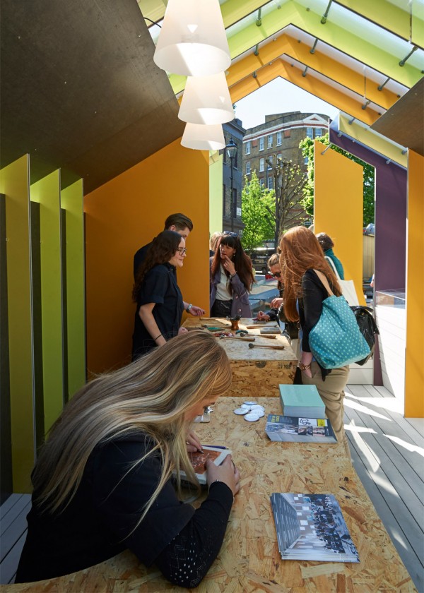 Architecture at Clerkenwell Design Week 2016: Museum of Making pavilion by White Arkitekten