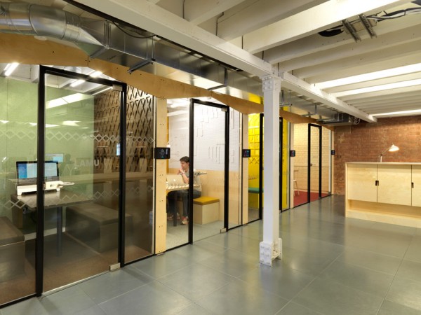 The Airbnb office in London by Threefold