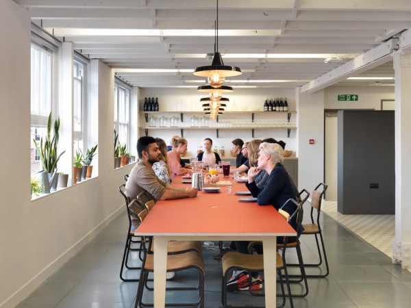 The Airbnb office in London by Threefold