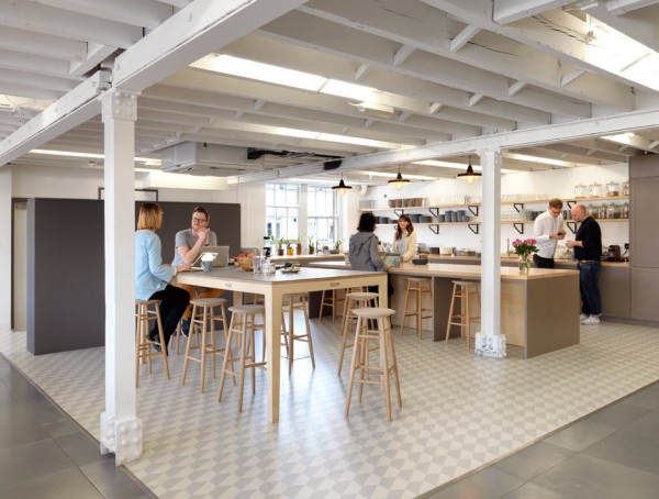 The Airbnb office in London by Threefold