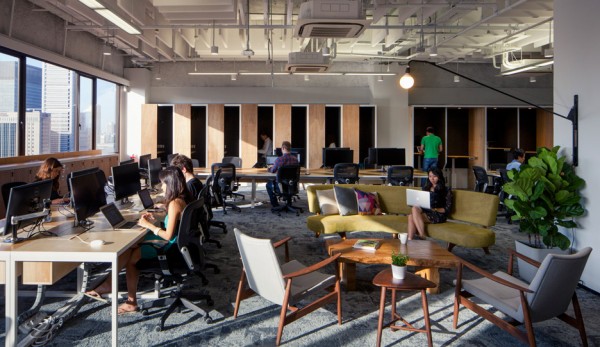The Airbnb office in Singapore by FARM
