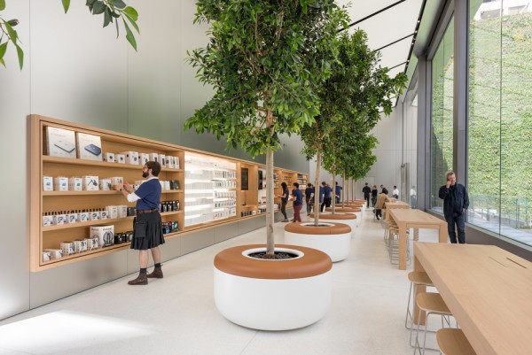 Apple Union Square store in San Francisco by Foster + Partners