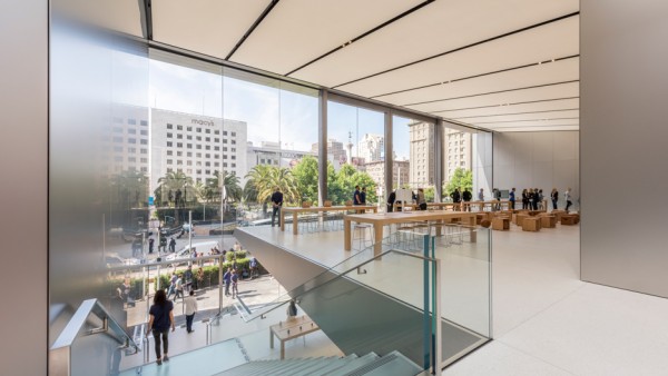 Apple Union Square store in San Francisco by Foster + Partners