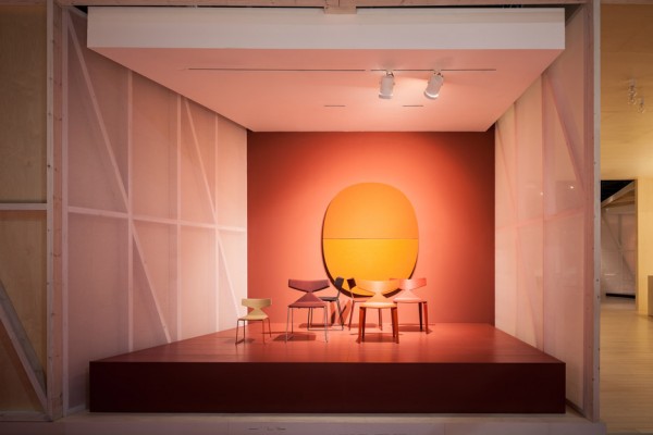 Arper furniture exhibition design for Milan Design Week 2016
