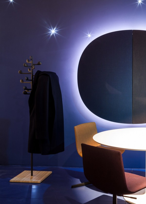 Arper furniture exhibition design for Milan Design Week 2016