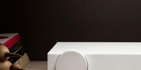 Audioberry Junior amplifier designed by Paul Crofts Studio