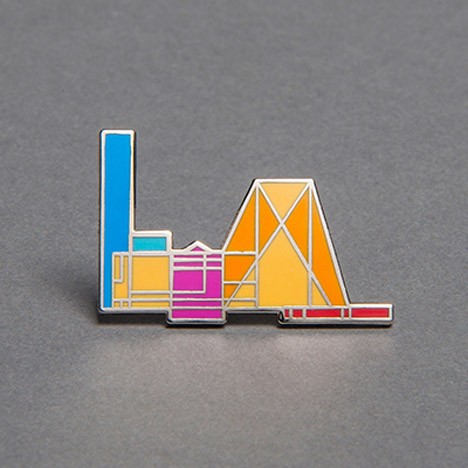 Tate modern new icon by Peter Saville, a graphic designer in London, UK