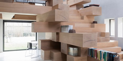Barn conversion in West Flanders by Studio Farris