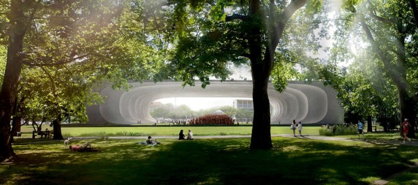 Bjarke Ingels Group was a runner-up in the Liget Museum of Ethnography in Budapest architecture competition