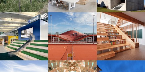 Dezeen’s new Pinterest board features stairs you can sit on