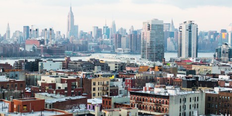 Brooklyn skyline, photographed by Thomas Hawk