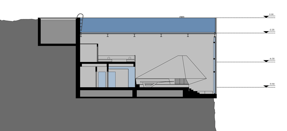 Casa Brutale cliff residence by OPA gets go ahead for construction in Lebanon