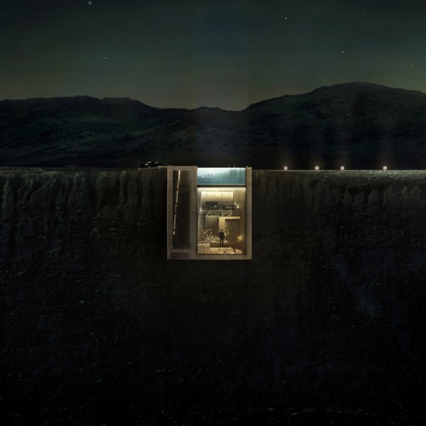 Casa Brutale cliff residence by OPA gets go ahead for construction in Lebanon