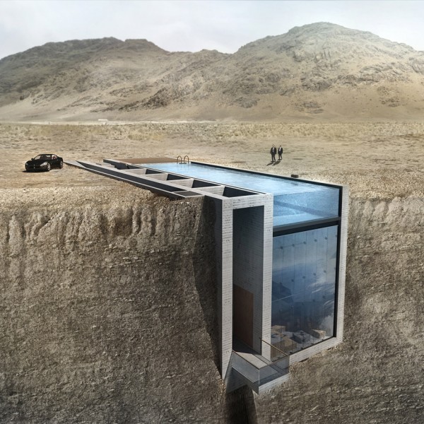 Casa Brutale cliff residence by OPA gets go ahead for construction in Lebanon