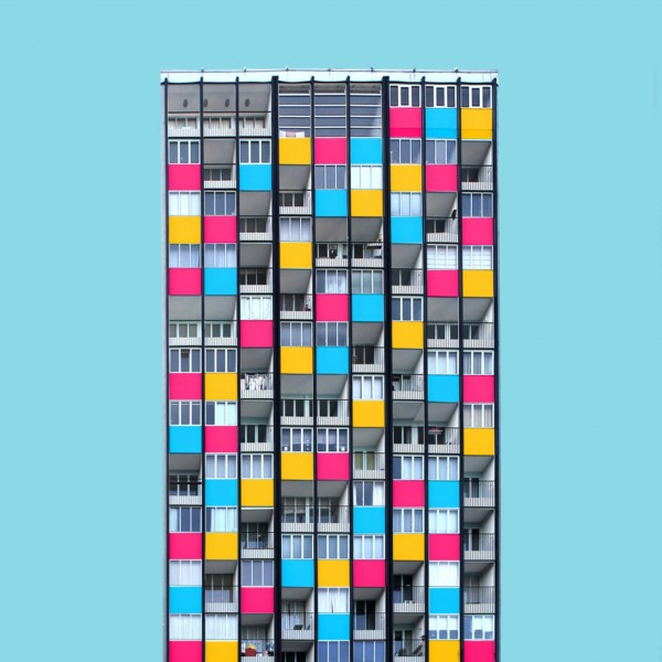 Colourful Berlin: Photography architecture essay by Paul Eis from Germany
