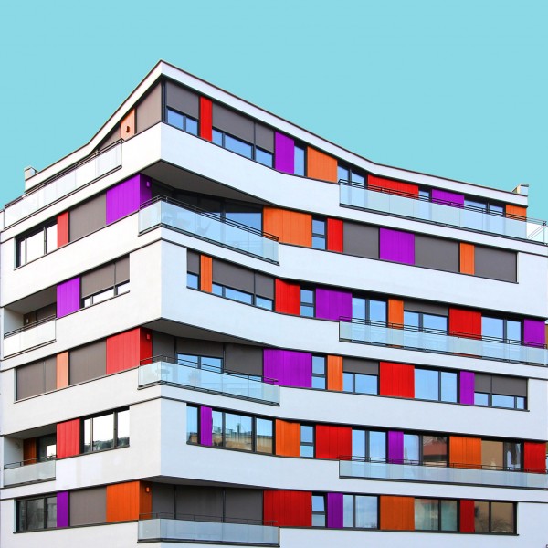Colourful Berlin: Photography architecture essay by Paul Eis from Germany
