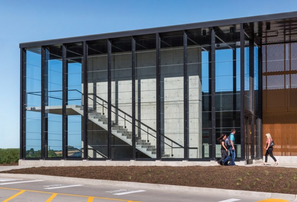 Campus Parking Facility by Substance Architecture in West Des Moines, Iowa.