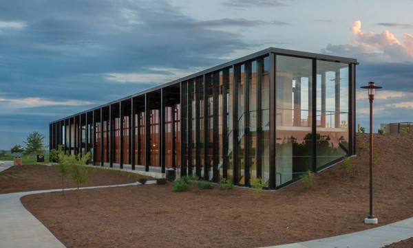 Campus Parking Facility by Substance Architecture in West Des Moines, Iowa.