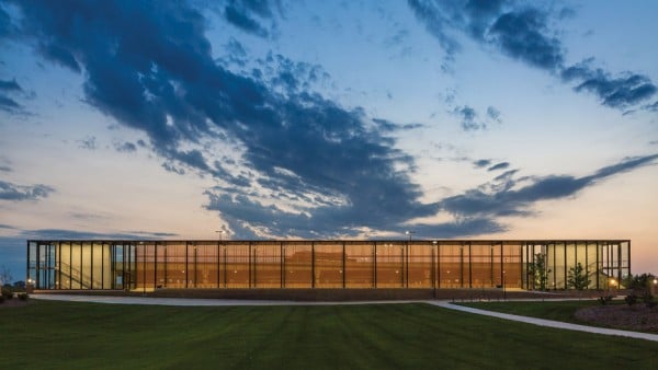 Campus Parking Facility by Substance Architecture in West Des Moines, Iowa.