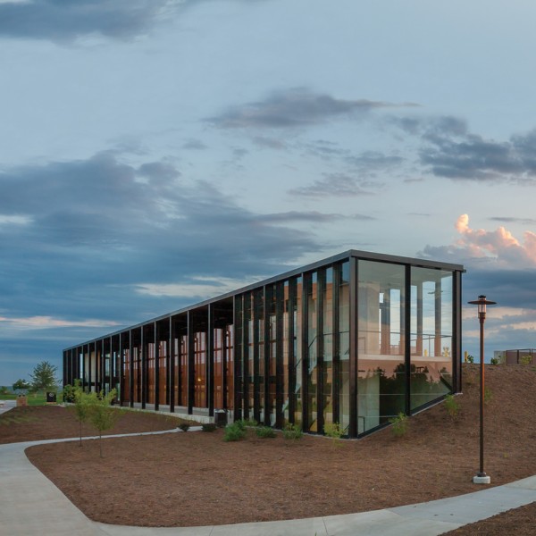 Campus Parking Facility by Substance Architecture in West Des Moines, Iowa.